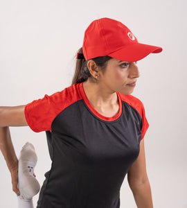 apace running-cap-streak-red-unisex