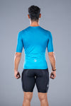 Men's Cruise fit Deep Sea Cycling Jersey backside view