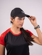 apace running-cap-streak-black-unisex