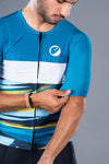 Men's Race fit Lightening Cycling Jersey