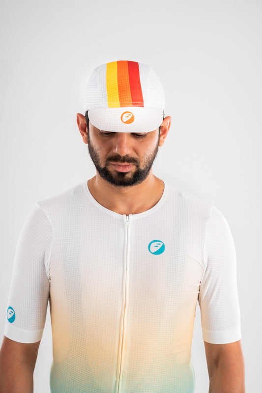 Apace Unisex Cycling Cap Hustle Silver