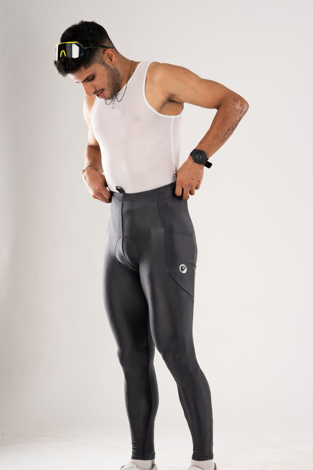 Cycling Full Tights | Blade | Black | Mens