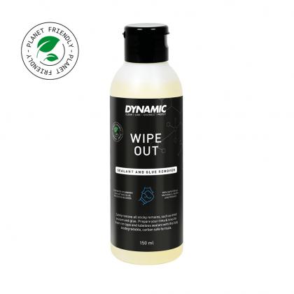 Specialized Dynamic Wipe Out Sealant Remover in a 150ml container, ideal for thorough tubeless tire cleanup.