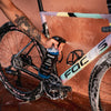 Image of Dynamic Bio Filth Fighter cleaner being used on a dirty bicycle

