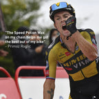 This bike chain wax contains over 17% friction-reducing additives for optimal drivetrain performance.

