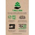 A brown paper bag featuring the phrase "1 million trees," promoting environmental awareness and sustainability