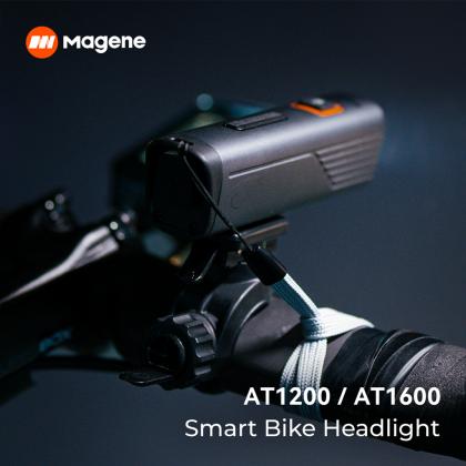 Black bicycle chainring on a white background, showcasing the Magene QED Lightweight Split Chainring Set-110/4 BCD