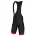 red Endura Xtract Gel Bibshort II, perfect for cycling with a sleek design and comfortable fit