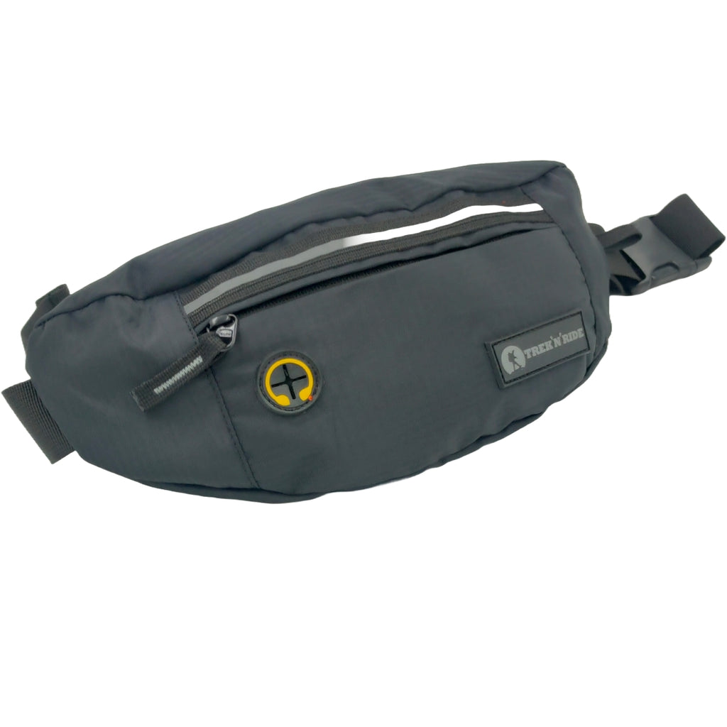 Spacious fanny pack for outdoor activities with adjustable belt