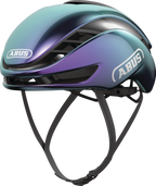 ABUS aero road bike helmet shiny purple
