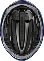 GameChanger 2.0 flip flop purple cycling helmet side view