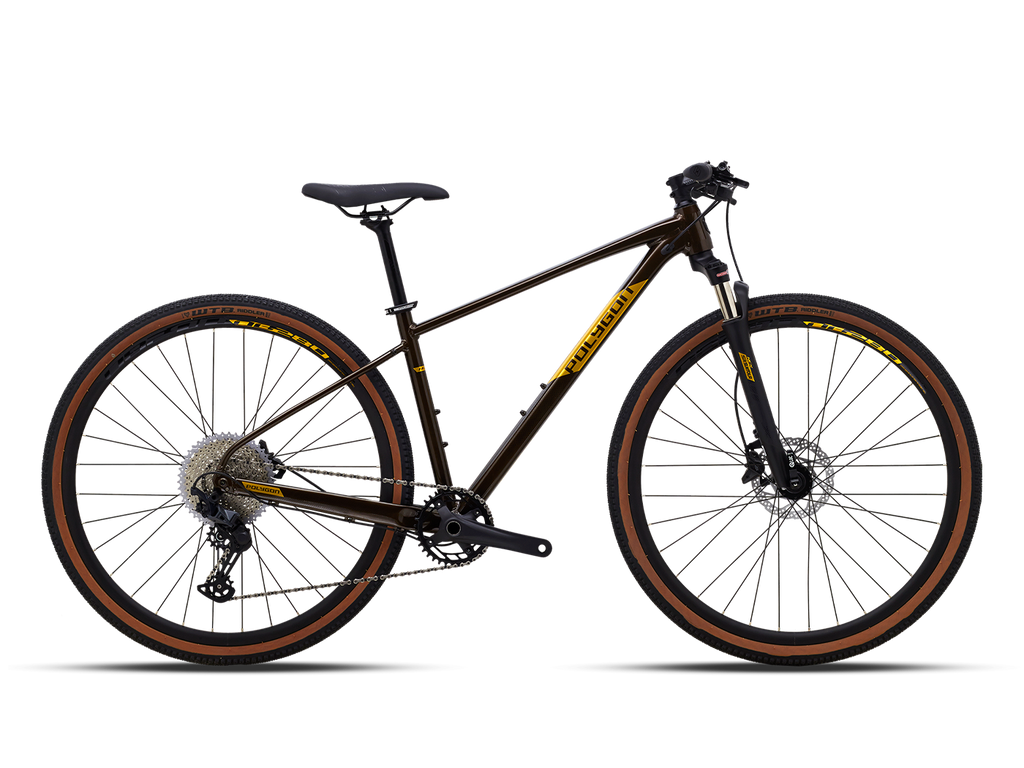 Buy Polygon Heist X7 Hybrid Bike Brown Urban Comfort