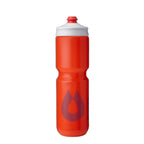 Hydrapak Breakaway Surge sports bottle side profile orange