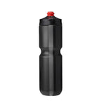 Hydrapak 880ml high-flow cycling bottle in bike cage