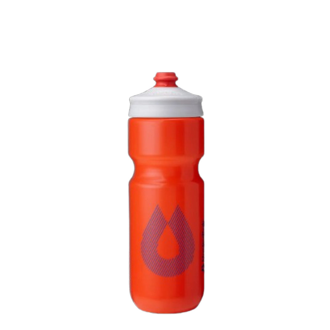 Hydrapak Breakaway Surge sports bottle side profile orange