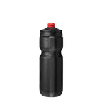 Hydrapak 740ml high-flow cycling bottle in bike cage