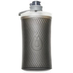 Hydrapak Flux bottle beside packed camping gear  compact hydration for minimalist backpackers

