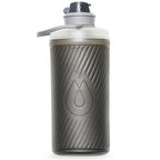 Hydrapak Flux 1L Flexible Bottle in Mammoth Grey – perfect for hiking and running

