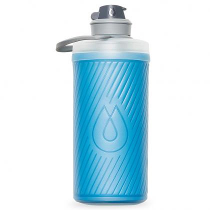 1 Liter Hydrapak Flux Bottle in Tahoe Blue Color
