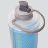 Durable TPU Hydrapak Flux Bottle - Tahoe Blue, 1 Liter
