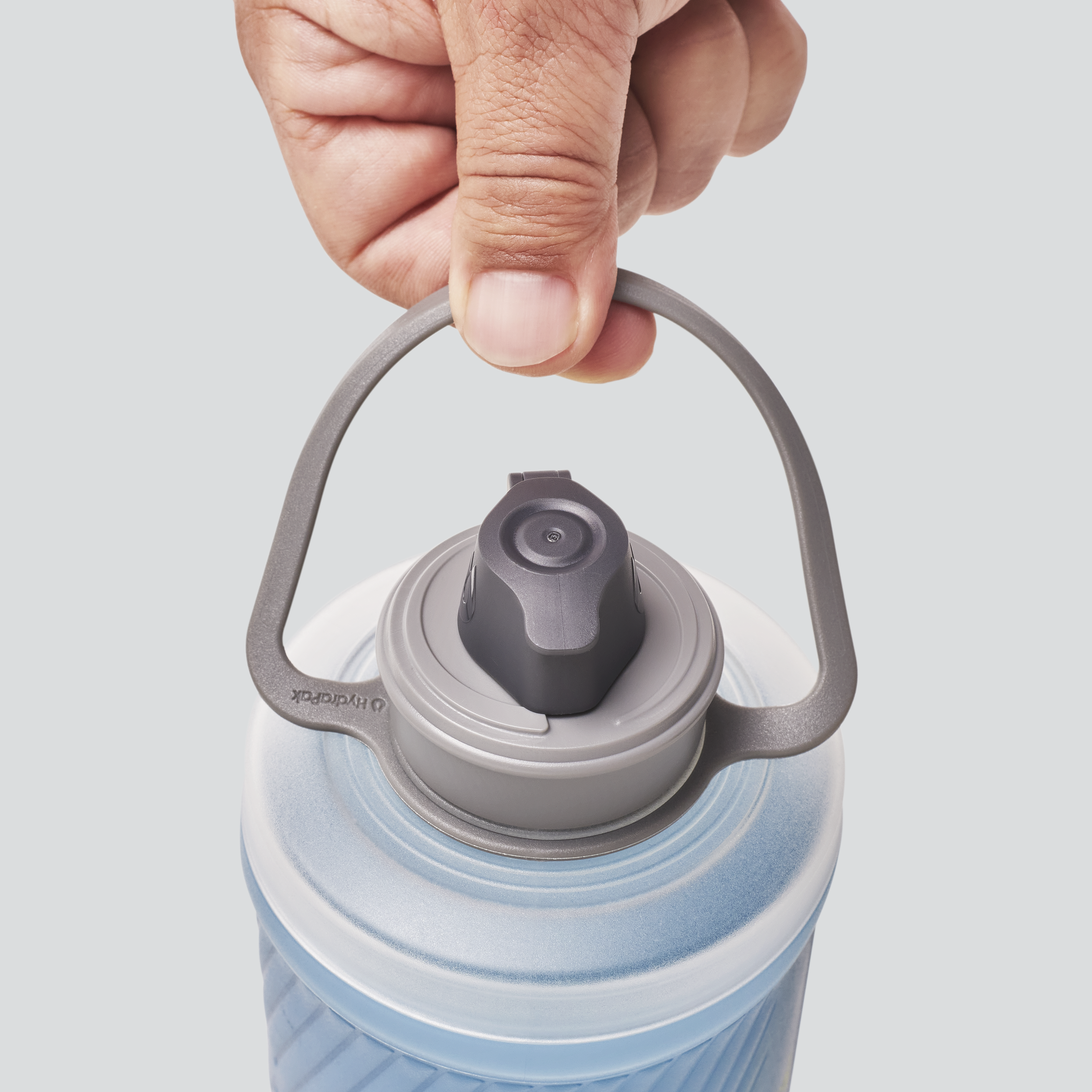 Hydrapak Flux Tahoe Blue Bottle Ideal for Hiking (1L)
