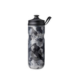 Hydrapak 600ml insulated hydration bottle matte black