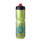 Hydrapak Polar Surge Ascent bottle yellow in bike cage