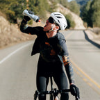 Hydrapak tri-layer insulated 700ml cycling water bottle yellow