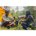 6L Hydrapak adventure water storage hanging from tree