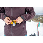 Hydrapak 1L rollable water bottle for travel and trekking