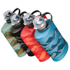 Hydrapak Stow Mountain Edition (350ml) in Sutro Green. Highlighting other color variations of the Hydrapak Stow