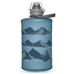 Tahoe Blue Hydrapak Stow Flexible Bottle, Mountain Edition, 350ml.