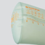 Back view of the Sutro Green Hydrapak Stow 500ml, highlighting its streamlined design and any rear features.