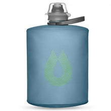 Tahoe Blue Hydrapak Stow 500ml: Lightweight and packable water bottle.