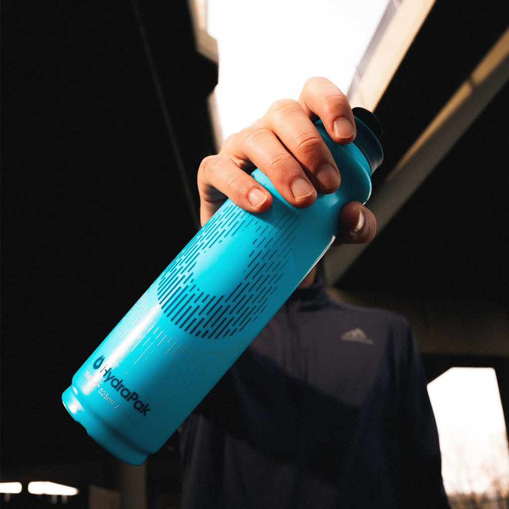Lightweight 400ml Hydrapak Tempo squeeze running bottle