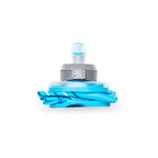 The foldable design of the Malibu Blue Hydrapak Ultraflask Speed 600ml makes it easy to store when not in use.