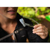 Hydrapak Cenote 3L hydration reservoir with fast-removal cap and clear body for easy use, cleaning, and water level monitoring

