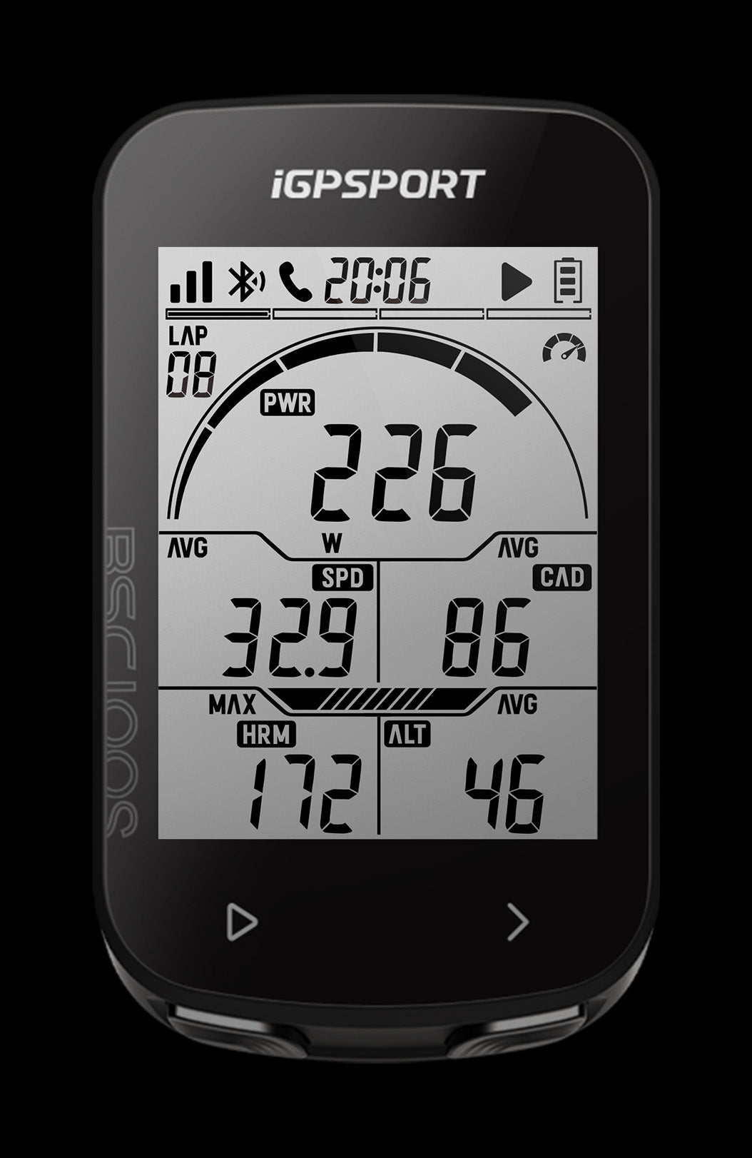 Digital cycling computer by IGPSports