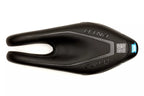  ISM PN 1.0 black saddle with a 110mm width, providing superior thigh and hamstring clearance for enhanced rider movement.