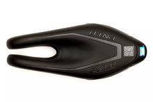  ISM PN 1.0 black saddle with a 110mm width, providing superior thigh and hamstring clearance for enhanced rider movement.