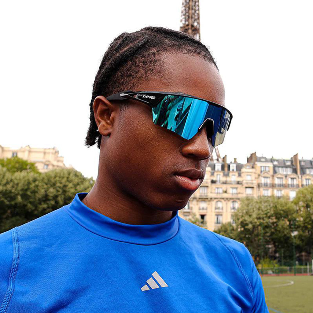 Enjoy a stylish, aerodynamic design with Kapvoe DreamChaser Wings Sunglasses built for clarity, comfort, and performance.