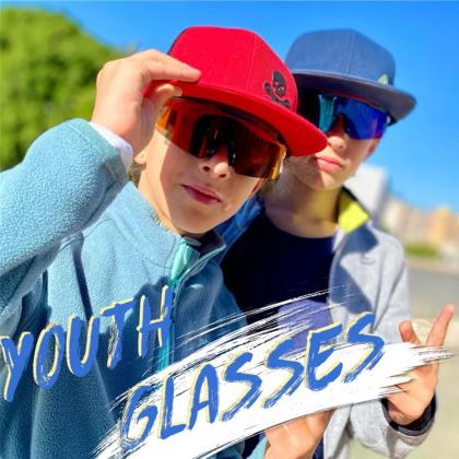 Kapvoe K9028 kids polarized sunglasses TR90 frame
