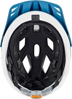 Blue White Matt KED Companion helmet with insect protection