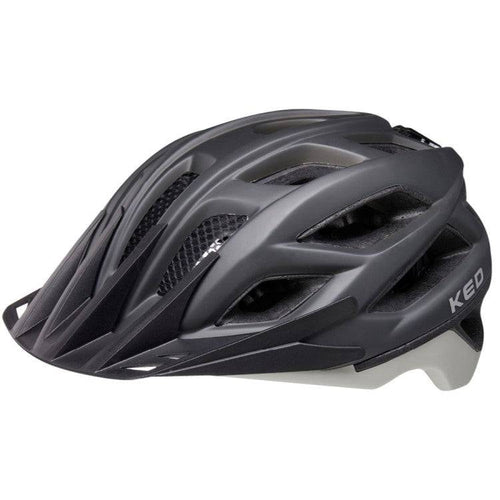 KED helmet in Process Black Matt finish with 20 air vents