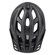KED Companion Process Black Matt mountain bike helmet with visor