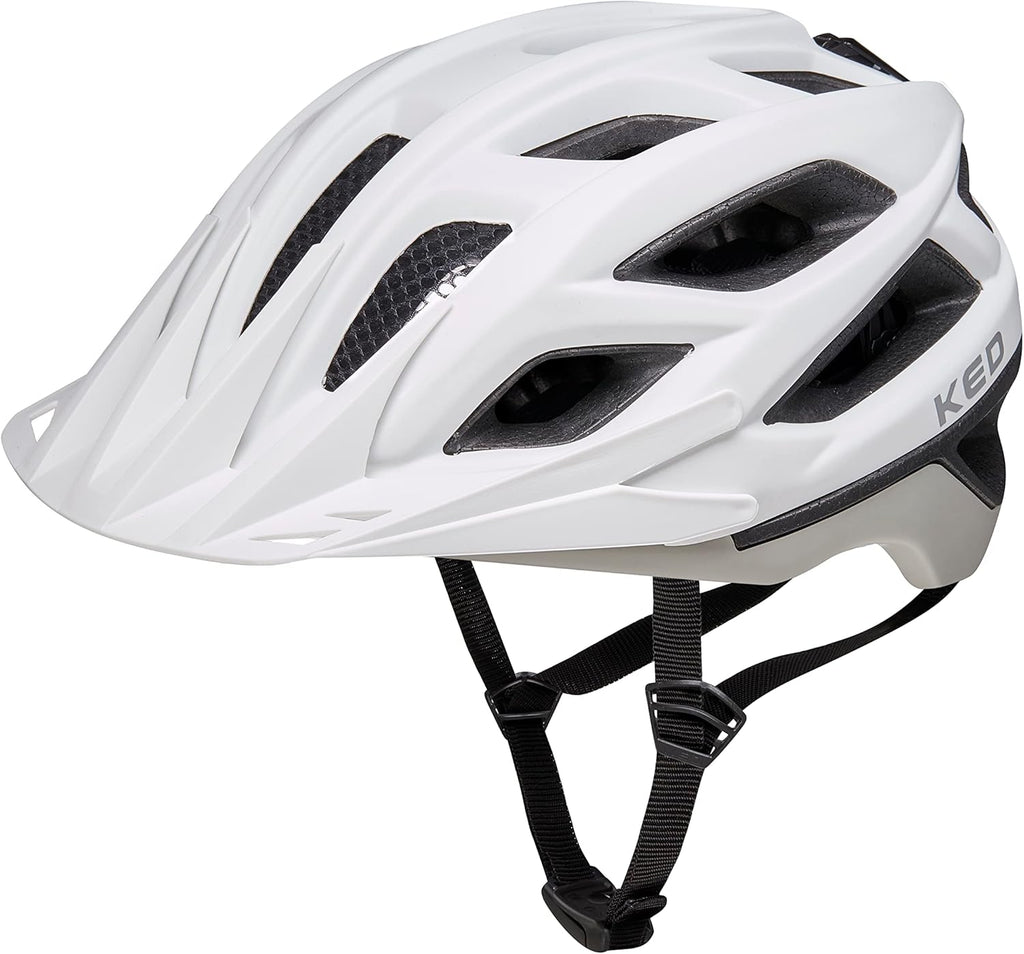 KED Companion helmet with quick strap adjustment and visor