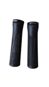 Buy Krutials KRHG-09 Handlebar Grips - Black/Metal Black