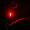 Lezyne rear bike light with wide-angle optics and daytime flash

