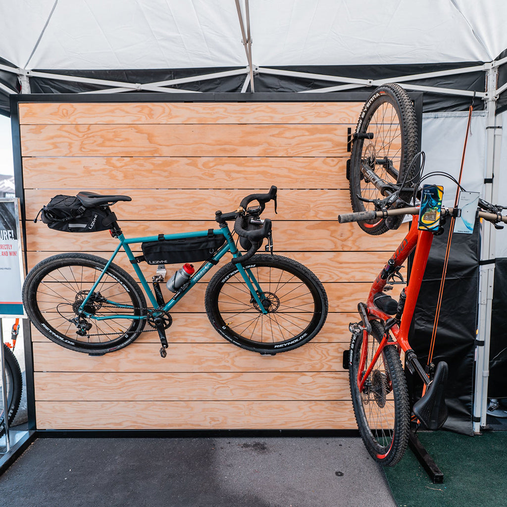 Heavy-duty Lezyne CNC bike storage hook holds up to 70 lbs