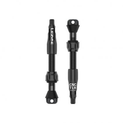 Lezyne CNC TLR Valve Pro 44mm tubeless valve stems black